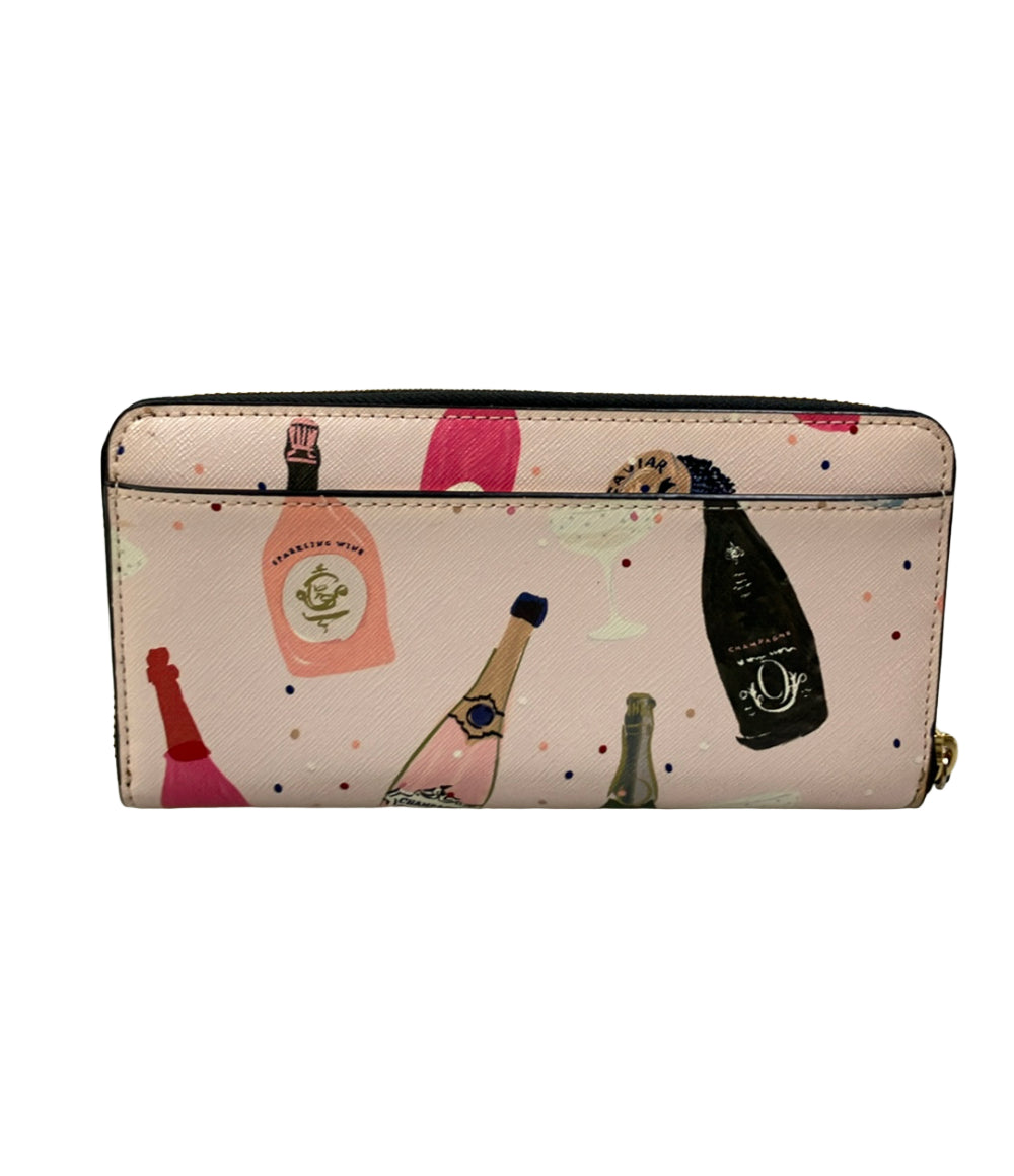 Kate Spade ラウンドファスナー長財布 レザー レディース ケイトスペード
