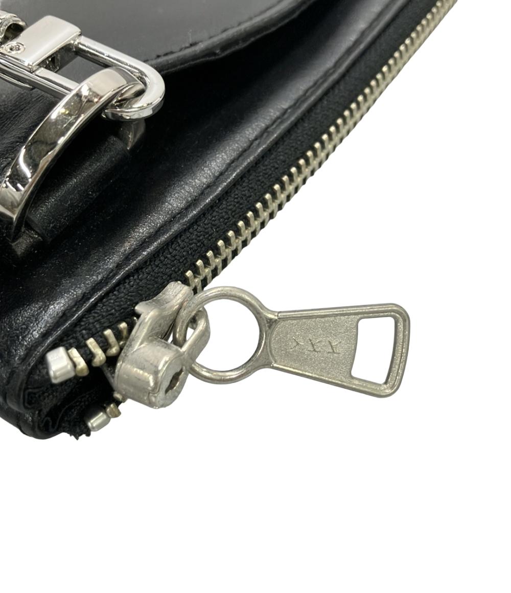 美品 TAKEO KIKUCHI ショルダーバッグ 斜め掛け レザー メンズ タケオキクチ