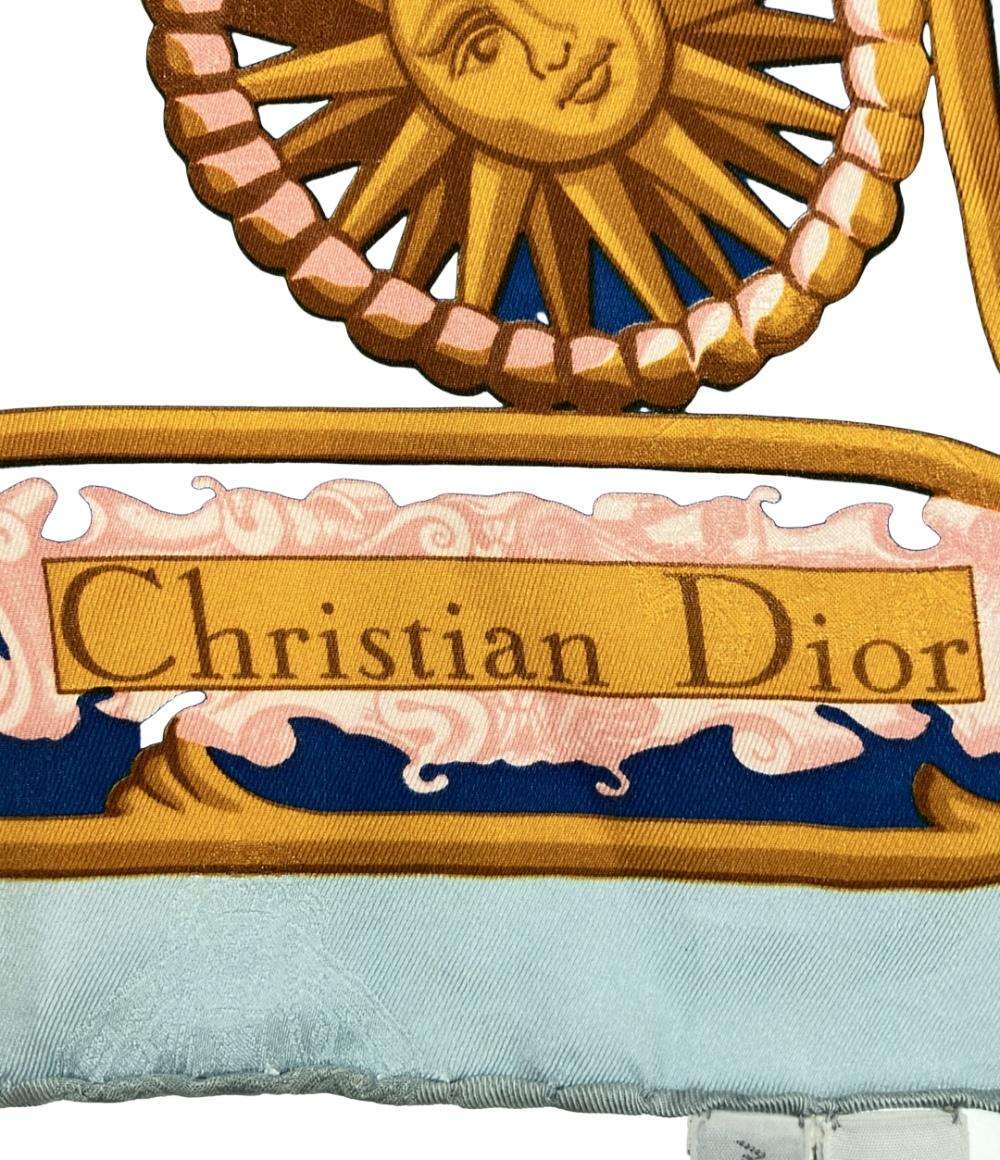 Christian Dior スカーフ シルク100% ユニコーン レディース