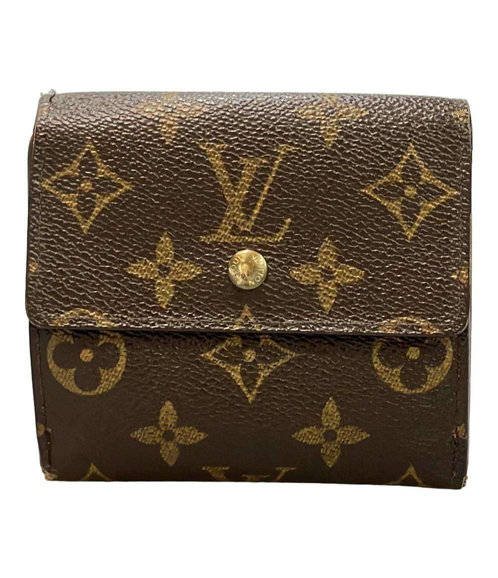 訳あり LOUIS VUITTON Wホック財布 モノグラム ポルトモネ ビエ カルトクレディ M61652 レディース メンズ ルイ・ヴィトン