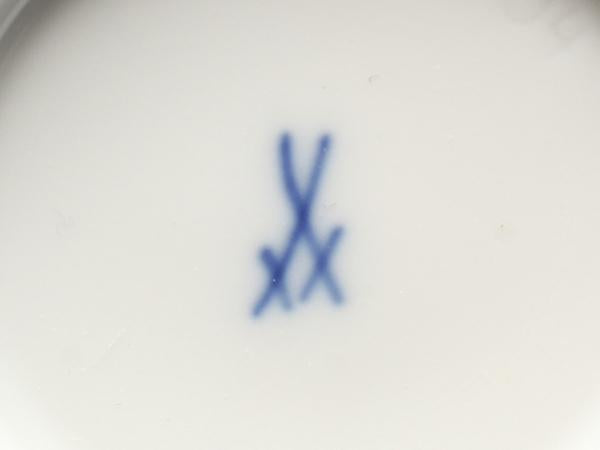 美品 Meissen フリーカップ タンブラー 2点セット ペア 波の戯れ マイセン