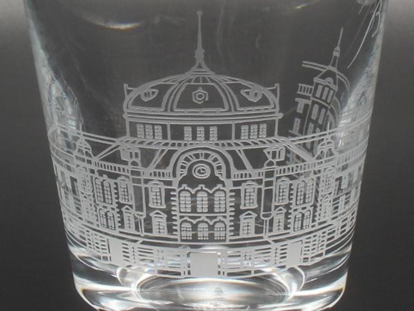 美品 バカラ グラス タンブラー 東京駅丸の内駅舎 Baccarat