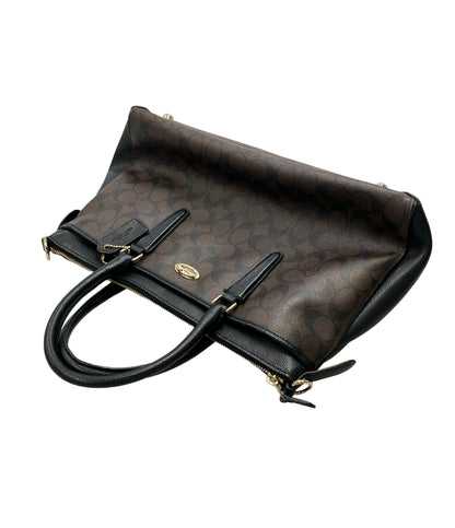 COACH 2WAY トートバッグ ショルダーバッグ 斜め掛け シグネチャー F34617 レディース コーチ