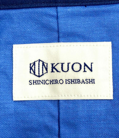 美品 クオン ノーカラージャケット メンズ SIZE L (L) kuon