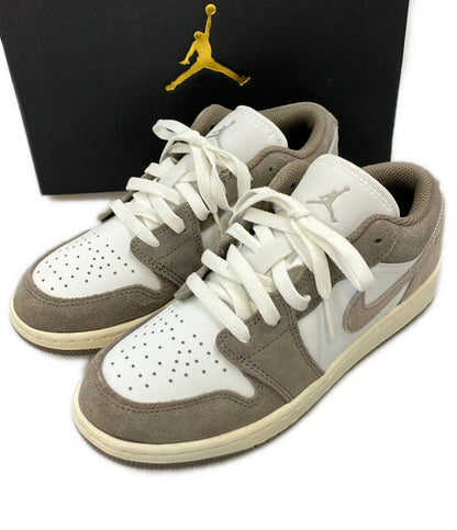 美品 NIKE ローカットスニーカー air jordan 1 low GS 553560-026 レディース SIZE 23.5 ナイキ