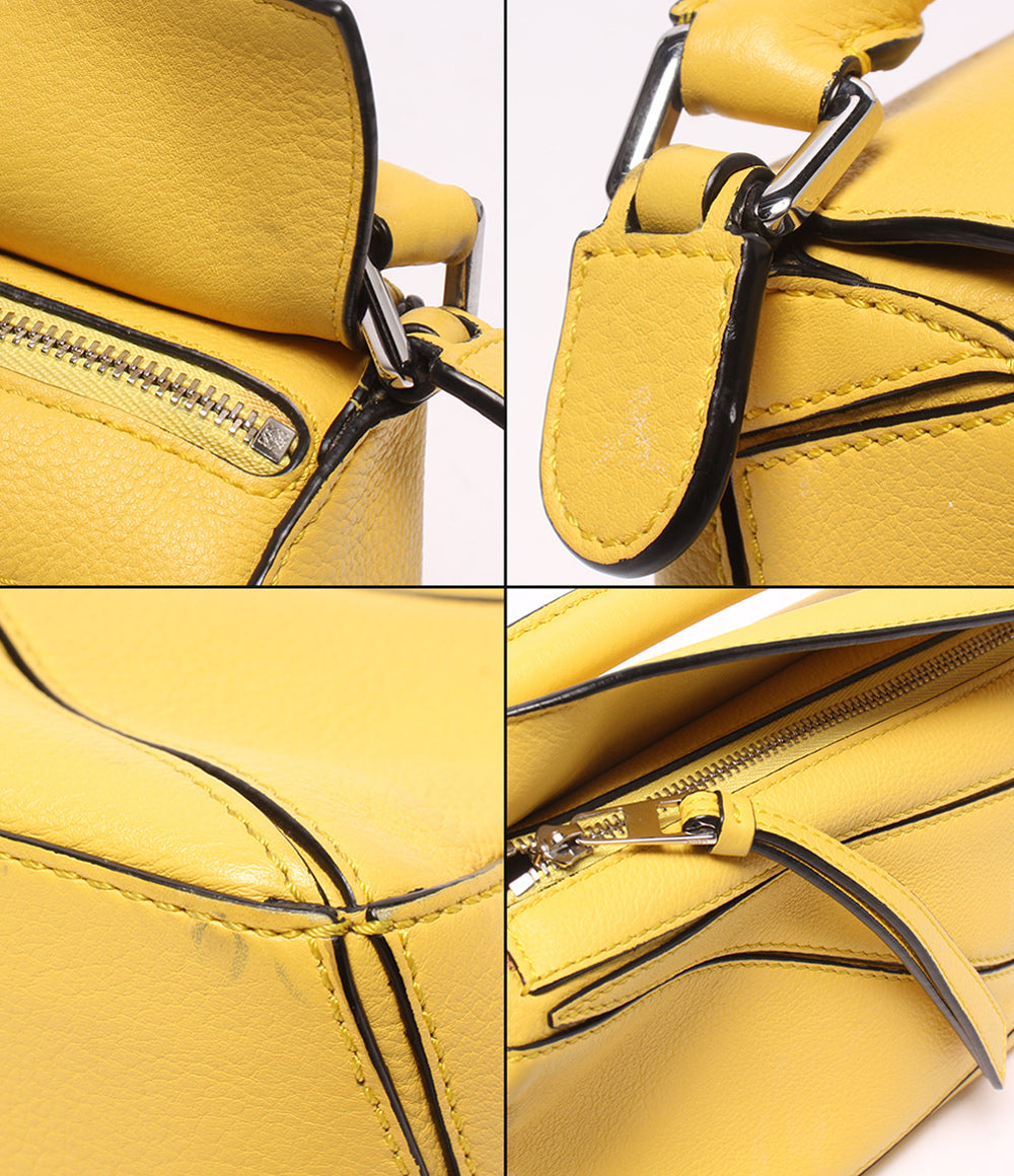 LOEWE 2wayショルダーバッグ  ハンドバッグ 斜め掛け ミニパズルバッグ レディース ロエベ
