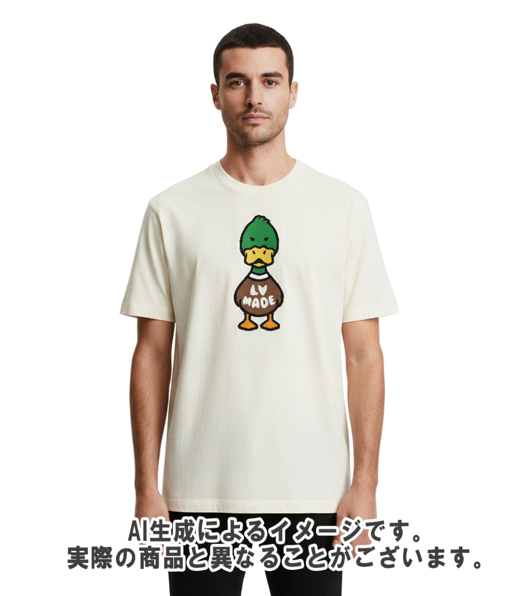 ルイヴィトン ×ヒューマンメイド　インタルシアジャカードダックニットTシャツ LOUIS VUITTON NIGO インタルシアジャカードダックニットTシャツ