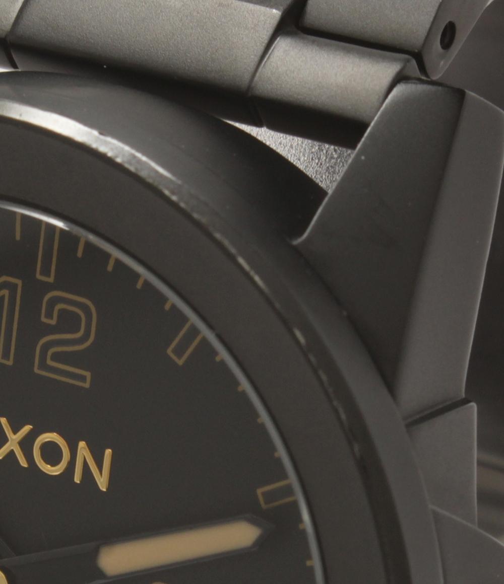 NIXON 腕時計 クオーツ ブラック 14H メンズ ニクソン