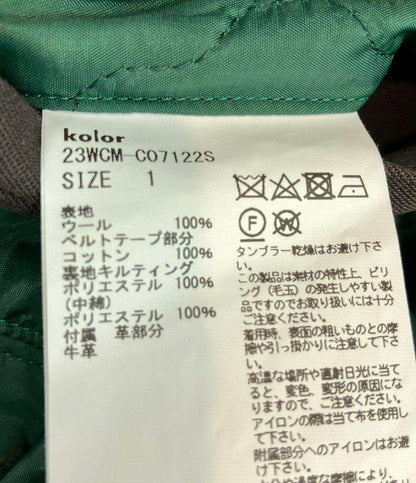 カラー ウール カラビナコート メンズ SIZE 1 (S) kolor