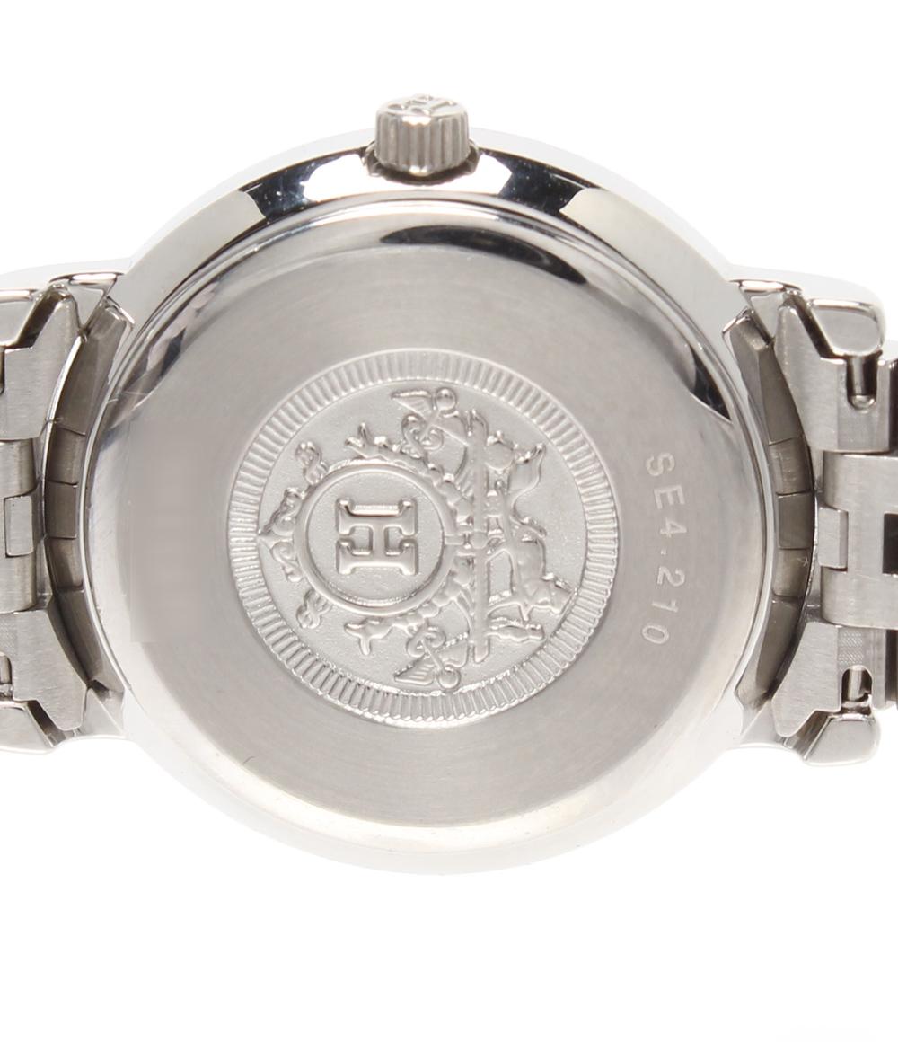 HERMES 腕時計 セリエ クオーツ ホワイト SE4.210 レディース エルメス