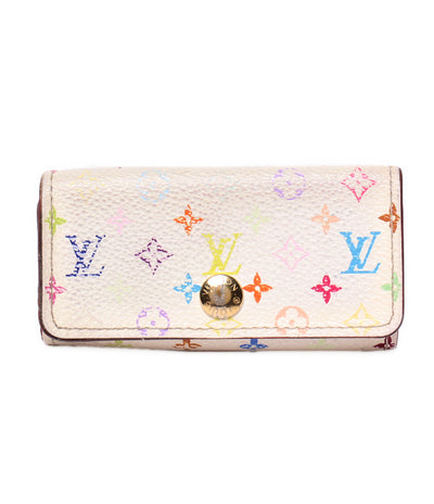 LOUIS VUITTON 4連キーケース ミュルティクレ4 モノグラム マルチカラー M60043 レディース メンズ ルイ・ヴィトン