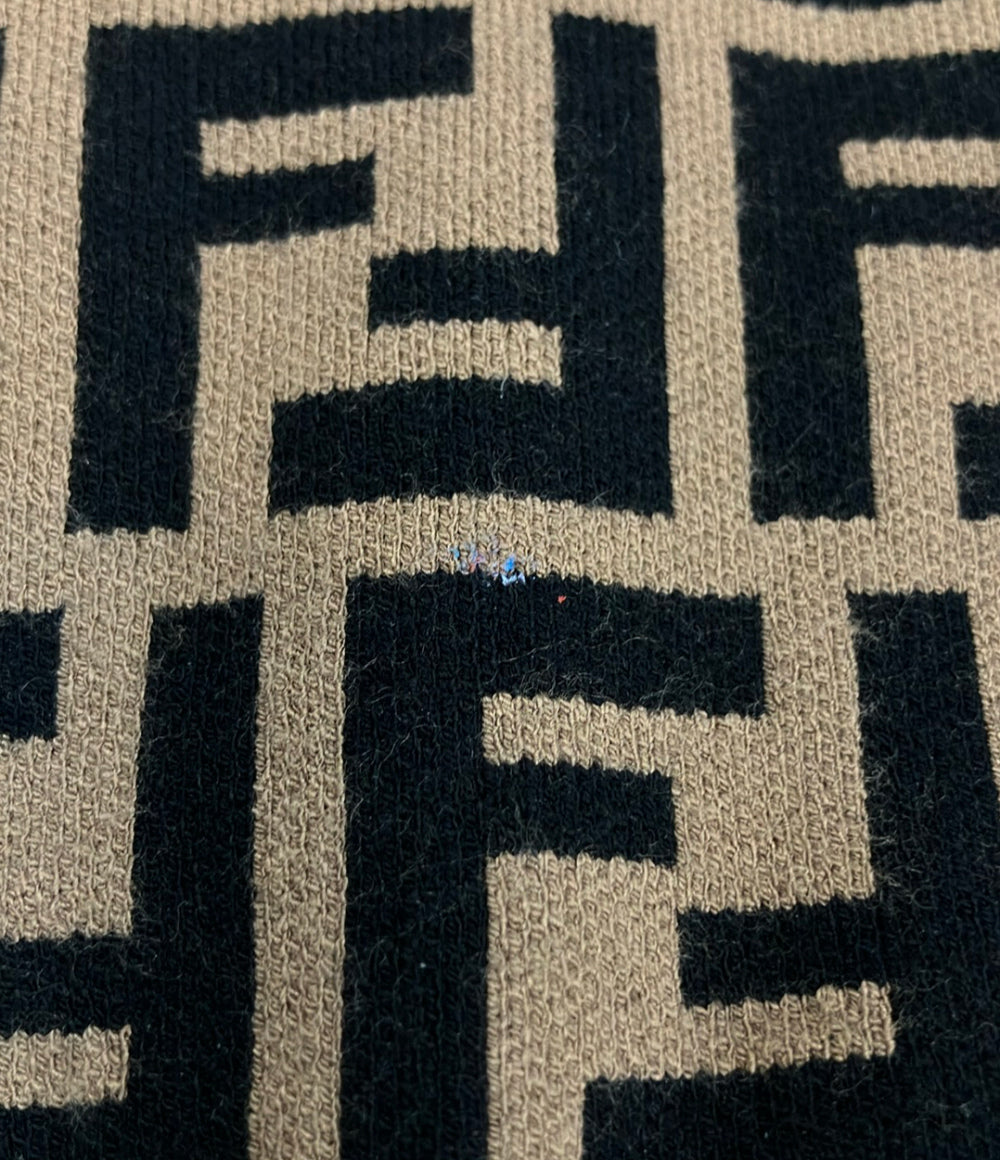 FENDI FFモチーフ 半袖 ニット FZY02-A5QG レディース SIZE 46 (L) フェンディ