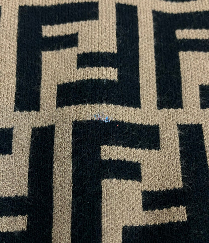 FENDI FFモチーフ 半袖 ニット FZY02-A5QG レディース SIZE 46 (L) フェンディ