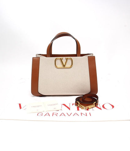 美品 VALENTINO 2wayショルダーバッグ ハンドバッグ 斜め掛け レディース バレンチノ