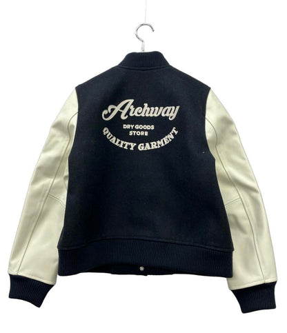 nomble impair スタジャン ロゴ刺繍入リ 01-1-02-202-3-2 レディース SIZE F (M) ノンブル アンペール