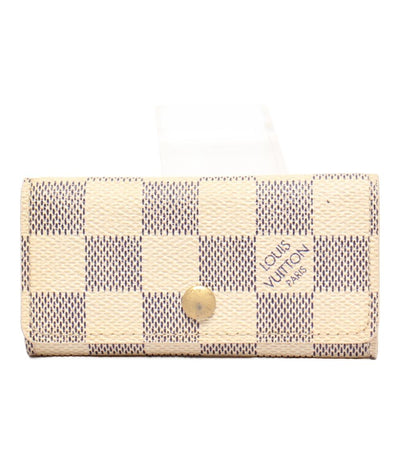 ルイ・ヴィトン ４連キーケース ミュルティクレ4 ダミエアズール N60020 レディース LOUIS VUITTON