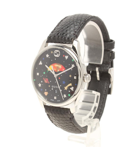 GUCCI 腕時計 ムーンフェイズ Gタイムレス クオーツ ブラック系 126.4 メンズ グッチ