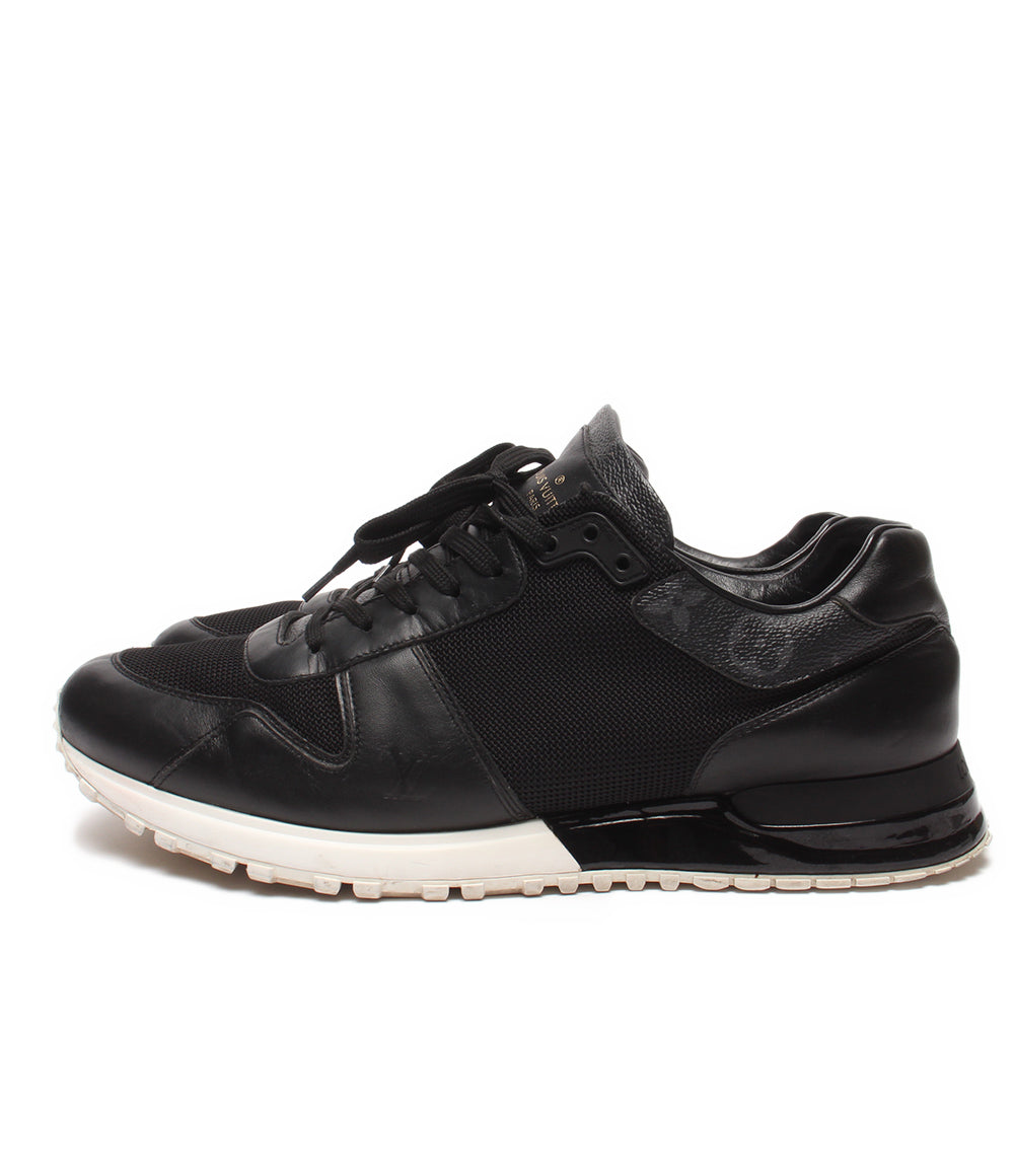 LOUIS VUITTON ローカットスニーカー ランアウェイ ライン スニーカー モノグラムエクリプス 1A5AX9 メンズ SIZE 8 1/2 ルイ・ヴィトン
