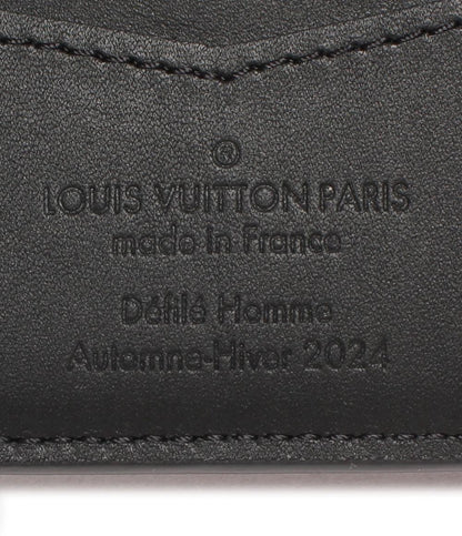 ルイヴィトン 二つ折り財布 ポルトフォイユ スレンダー ブラッシュド モノグラム カウハイドレザー M11708 メンズ LOUIS VUITTON