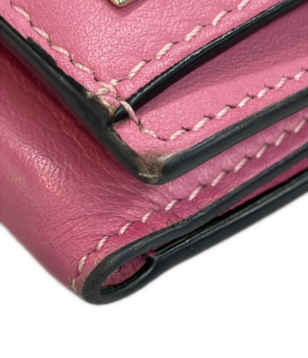 valentino garavani ミニ財布　三つ折り　ヴァレンティノ ヴァレンティノ 三つ折り財布 ロックスタッズ ミニ財布