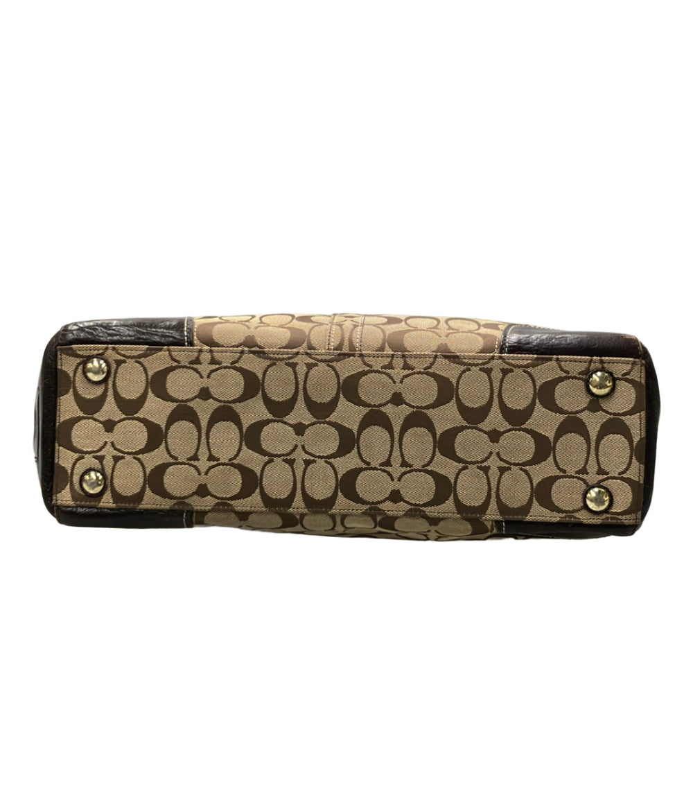 COACH トートバッグ キャンバス シグネチャー 11063 レディース コーチ