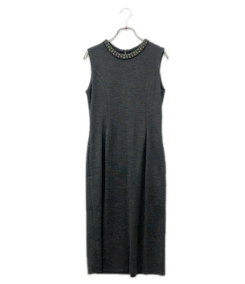 FOXEY（フォクシー） 上品シンプルノースリーブワンピース40 FOXEY ノースリーブ ワンピース 30084-KA0F0101TA レディース SIZE 38