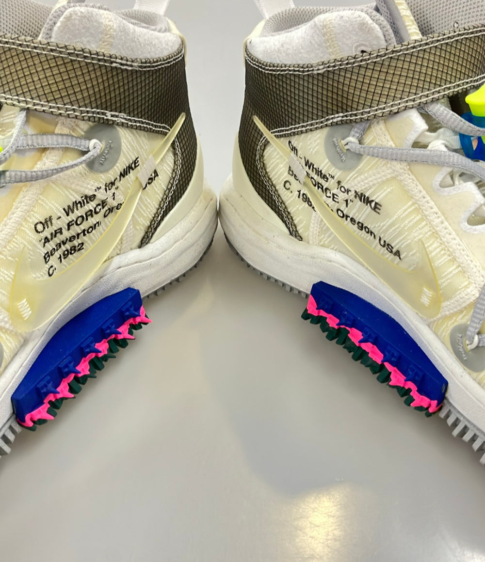 NIKE ミドルカットスニーカー × Off-White AIR FORCE 1 MID SP DO6290-100 メンズ SIZE 28.0 ナイキ
