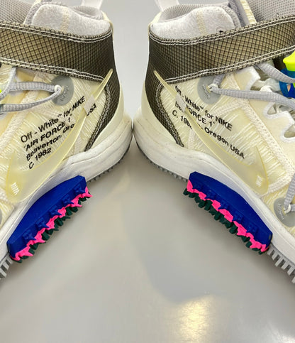 NIKE ミドルカットスニーカー × Off-White AIR FORCE 1 MID SP DO6290-100 メンズ SIZE 28.0 ナイキ