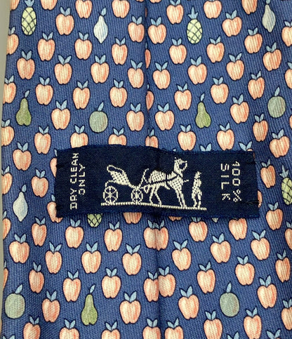 HERMES ネクタイ シルク 100% メンズ エルメス