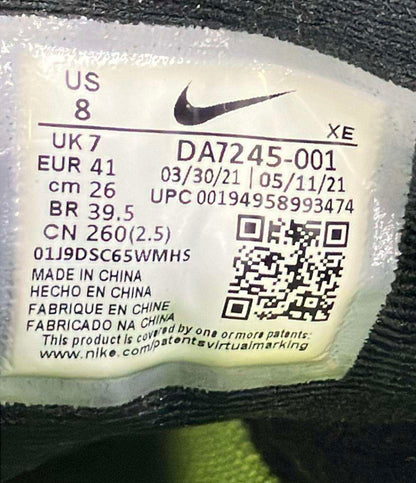 NIKE ローカットスニーカー エア ズーム ボメロ 16 DA7245-001 メンズ SIZE 26.0 (M) ナイキ