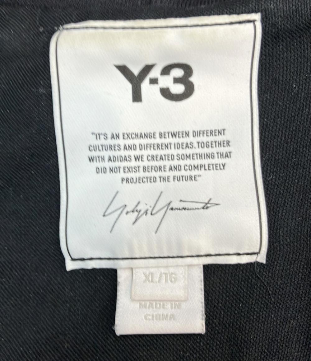 Y-3 パーカー × adidas プルオーバー 立体ロゴ オーバーサイズ スウェット生地 長袖 M CLASSIC CHEST LOGO HOODIE GV4198 メンズ SIZE XL ワイスリー