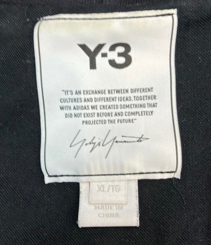 Y-3 パーカー × adidas プルオーバー 立体ロゴ オーバーサイズ スウェット生地 長袖 M CLASSIC CHEST LOGO HOODIE GV4198 メンズ SIZE XL ワイスリー
