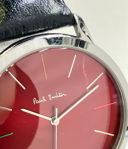 Paul Smith 腕時計 クオーツ レッド 1005 メンズ ポール・スミス