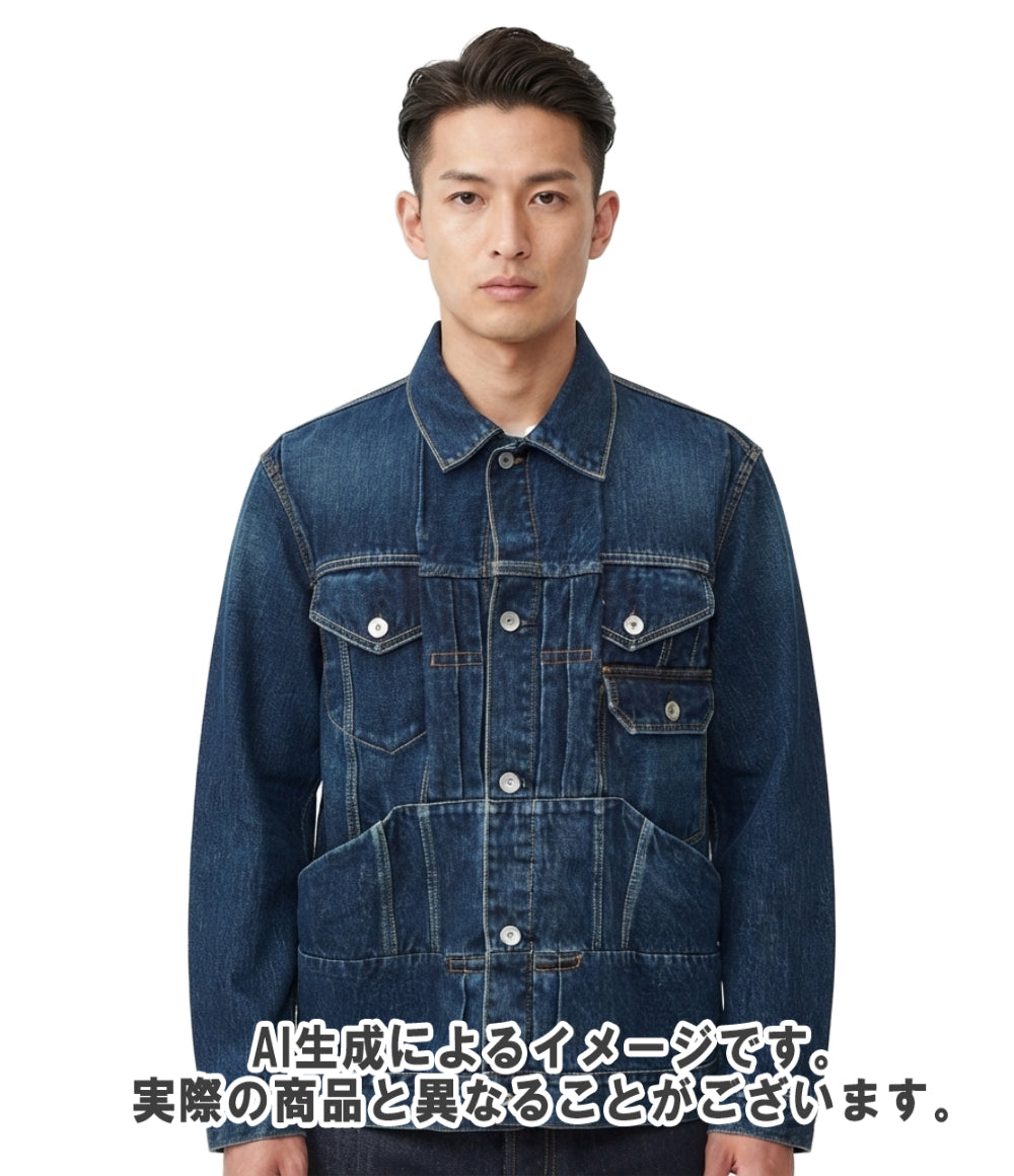 美品 Sacai デニムジャケット モード 25AW 25-03751M メンズ SIZE 3 (L) サカイ