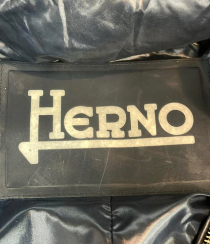 Herno ダウンベスト フーデッド 軽量  ロング ウルトラライトダウン ロングベスト レディース SIZE 44 (M) ヘルノ