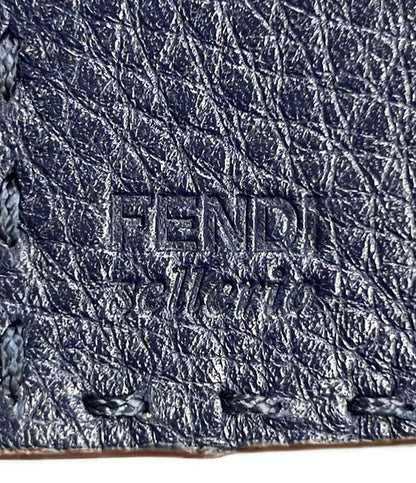 美品 FENDI 二つ折り財布 レザー メンズ フェンディ