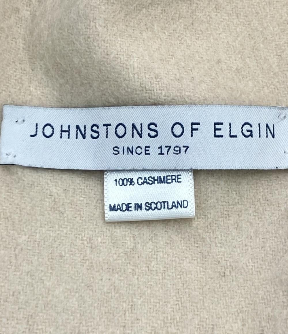 美品 Johnstons of Elgin ストール 大判 カシミア100% レディース ジョンストンズオブエルギン