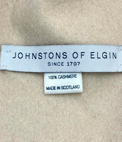 美品 Johnstons of Elgin ストール 大判 カシミア100% レディース ジョンストンズオブエルギン
