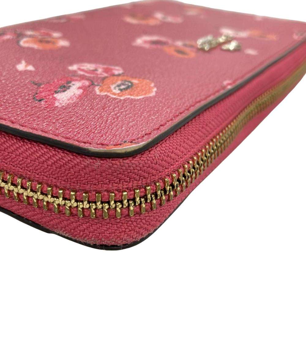 COACH ラウンドファスナー長財布 花柄 F53770 レディース コーチ