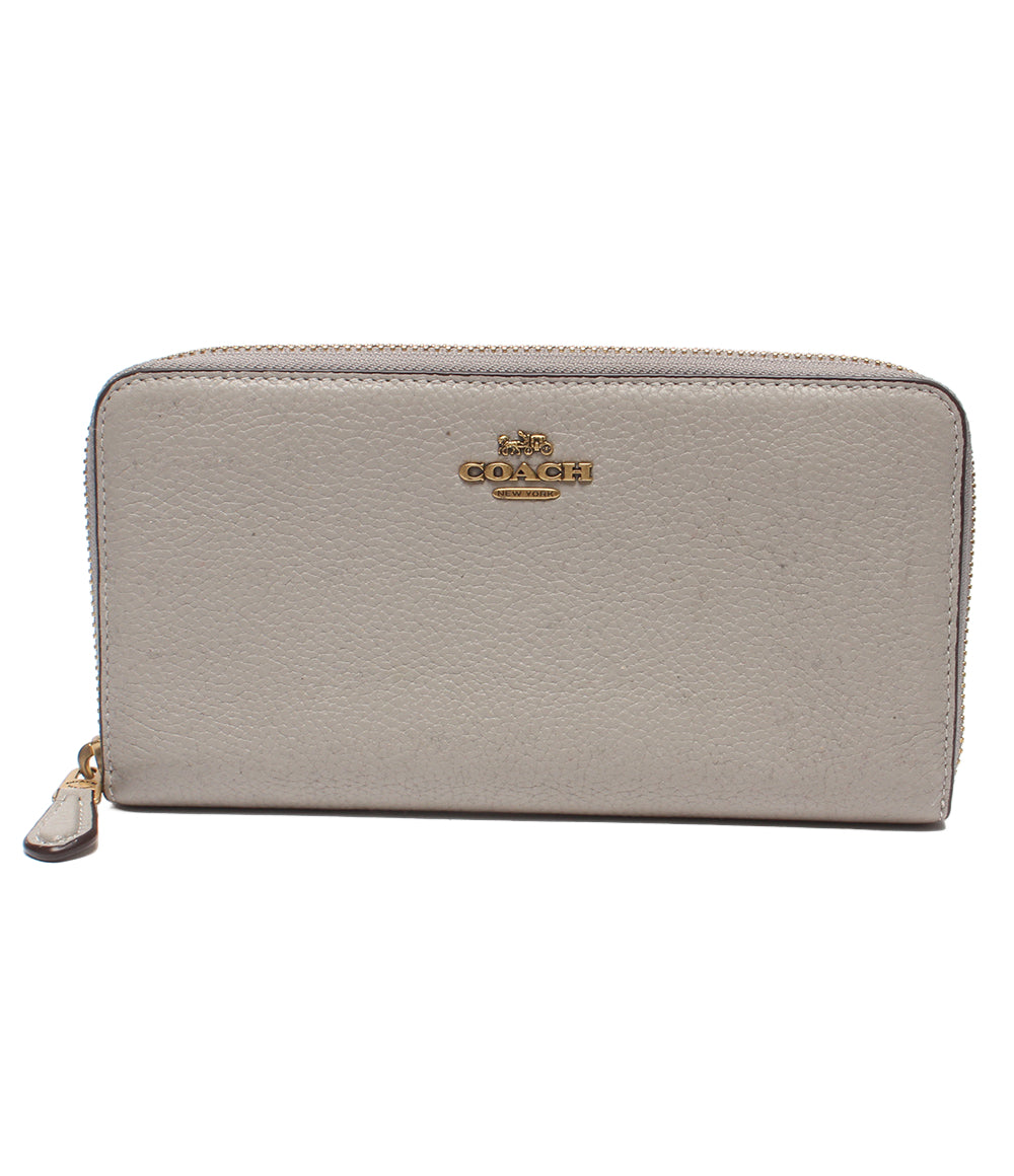 COACH ラウンドファスナー長財布 レディース コーチ