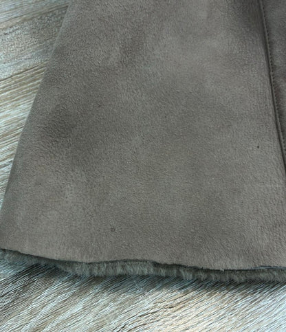 DOUBLE STANDARD CLOTHING ムートンコート ラムレザー フォックス レディース SIZE F (M) ダブルスタンダードクロージング