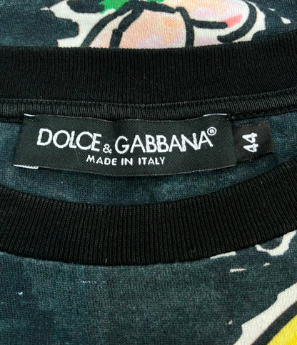 DOLCE & GABBANA 半袖Tシャツ 総柄 レディース SIZE 44 (S) ドルチェアンドガッバーナ