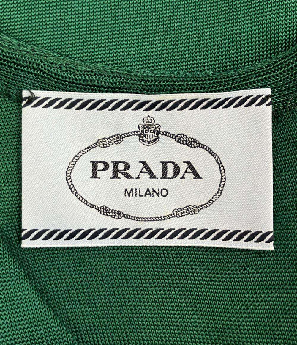 PRADA ノースリーブ ニット ミニワンピース レディース SIZE 36 (XS