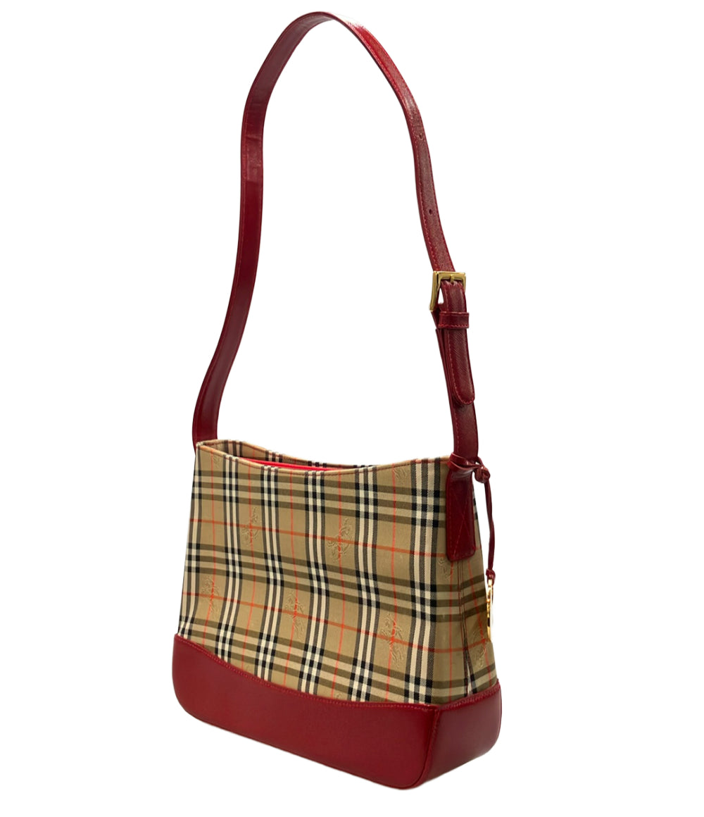 美品 BURBERRY ショルダーバッグ レディース バーバリー