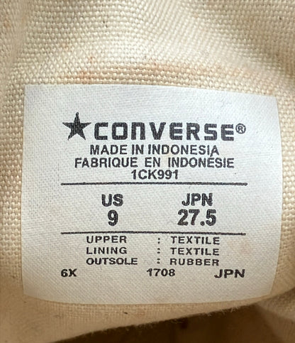 CONVERSE ハイカットスニーカー コーデュロイ オールスター 1CK991 メンズ SIZE 27.5 コンバース