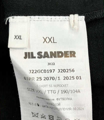 JIL SANDER 半袖ポケットTシャツ25ss メンズ SIZE XXL ジルサンダー