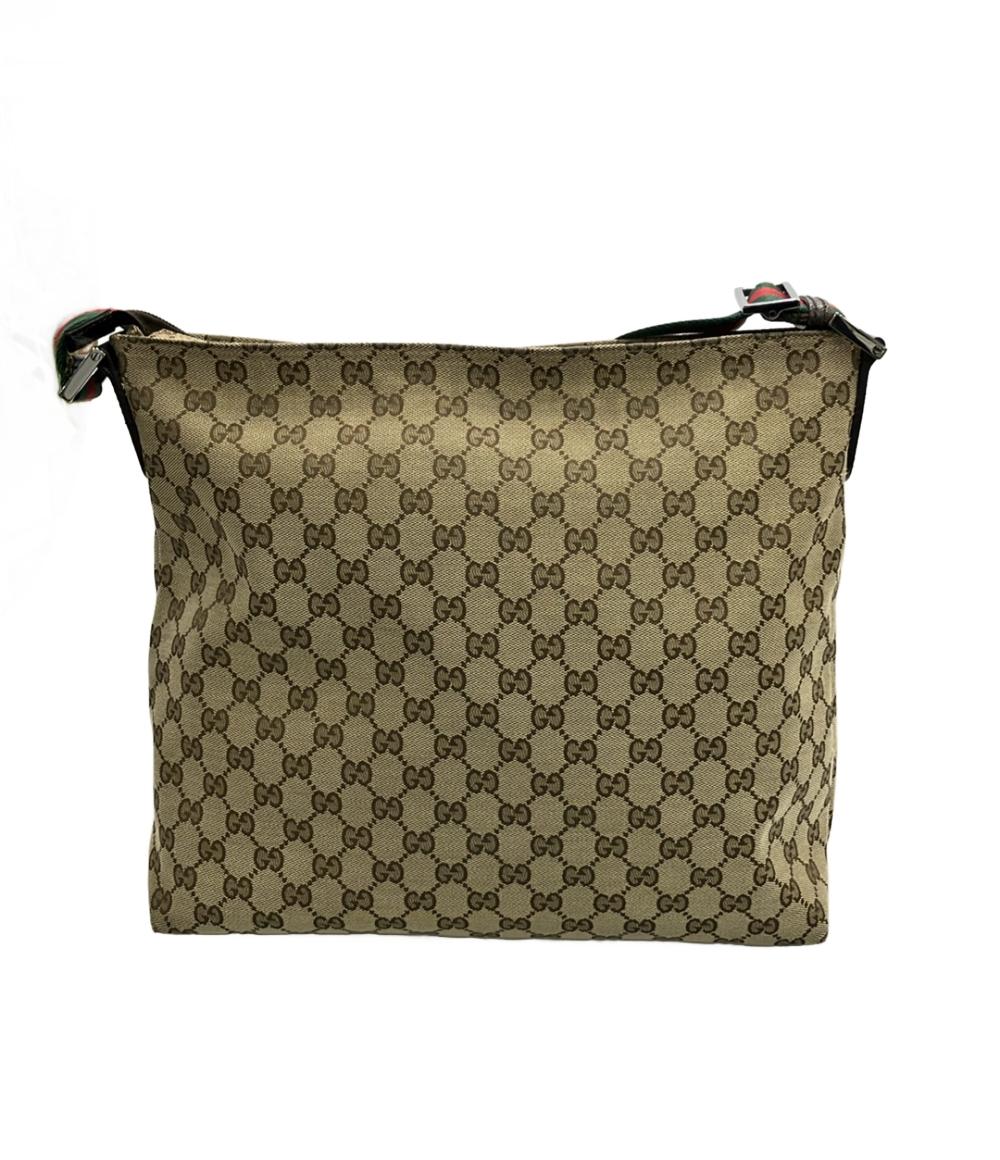 GUCCI ショルダーバッグ ワンショルダーバッグ 斜め掛け GGキャンバス