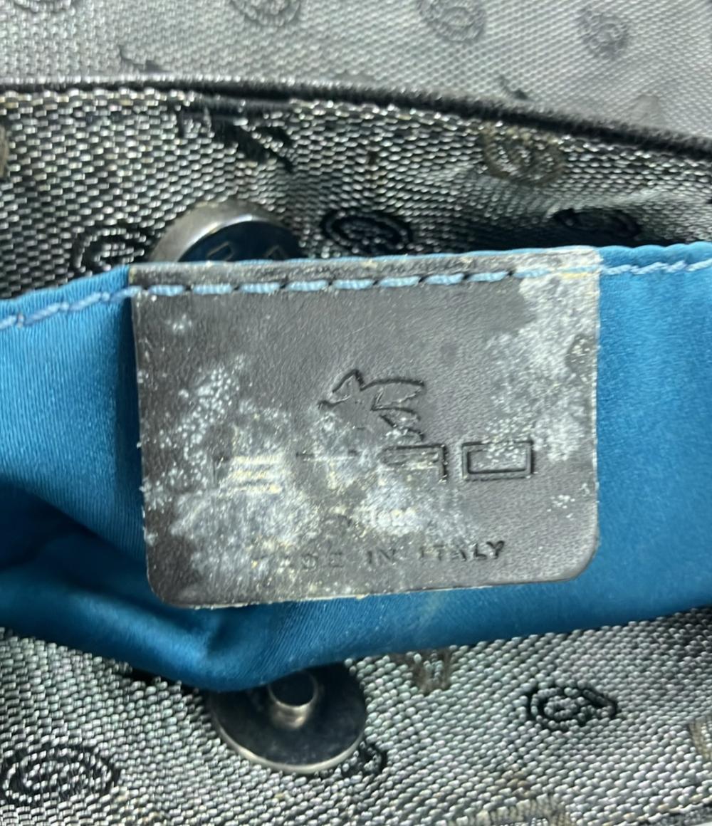 訳あり エトロ 総柄ハンドバッグ ミニショルダーバッグ 肩掛け レディース ETRO