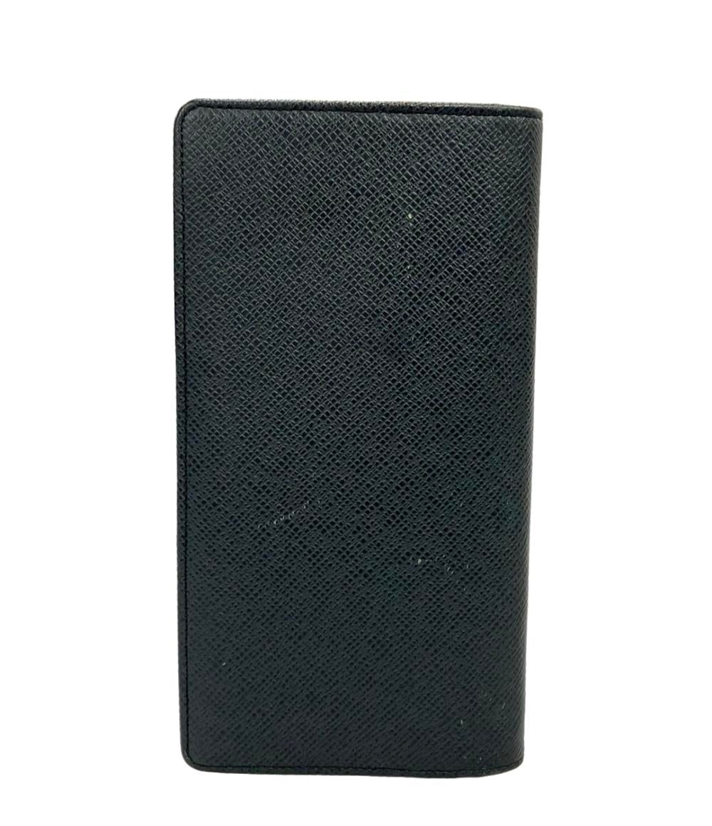 LOUIS VUITTON 二つ折り長財布 レザー タイガ ポルトフォイユ ブラザ M32572 メンズ ルイ・ヴィトン