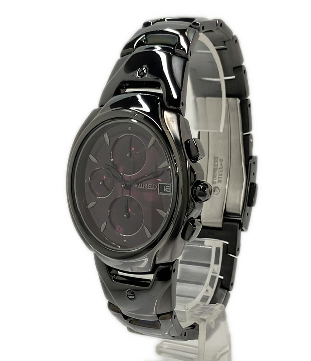 WIRED 腕時計 クオーツ 7T92-0DH0 メンズ ワイアード